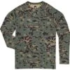 Armada Contra Baselayer Top Men's -Bob's Sports Chalet 104288 FATIGUE FLECK CAMO m