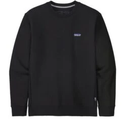 Patagonia P-6 Label Uprisal Crew Sweatshirt Men's -Bob's Sports Chalet 104463 BLACK m