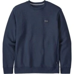 Patagonia P-6 Label Uprisal Crew Sweatshirt Men's -Bob's Sports Chalet 104463 NEW NAVY m