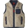 Patagonia Baby Retro-X Vest Infants'/Toddlers' -Bob's Sports Chalet 104472 NATURALNEW NAVY m