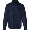 Schott CPO Wool Shirt Men's 2 Schott CPO Wool Shirt Men's -Bob's Sports Chalet 104501 BLUE m