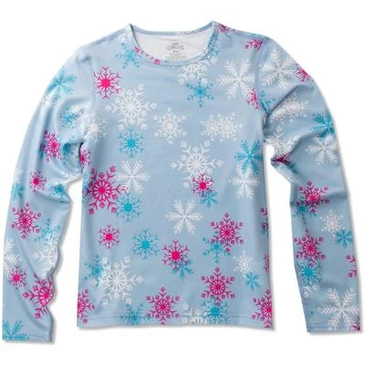 Hot Chillys Originals Print Base Layer Crew Top Kids' 4 Hot Chillys Originals Print Base Layer Crew Top Kids' - Image 2