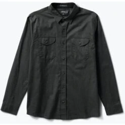 Roark Well Worn Long Sleeve Button Up Shirt Men's -Bob's Sports Chalet 104568 CHARCOAL m