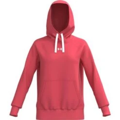 Under Armour UA Rival Fleece HB Hoodie Women's -Bob's Sports Chalet 104897 CALYPSOWHITE m