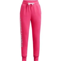 Under Armour UA Rival Fleece Joggers Girls' -Bob's Sports Chalet 104899 GALAWHITE m