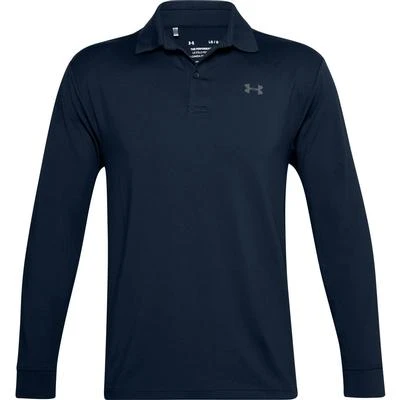 Under Armour UA Performance Textured Long Sleeve Polo Shirt Men's 3 Under Armour UA Performance Textured Long Sleeve Polo Shirt Men's