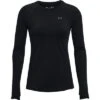 Under Armour UA Cozy Crew Base Layer Top Women's 2 Under Armour UA Cozy Crew Base Layer Top Women's -Bob's Sports Chalet 104909 BLACKJET GRAY m