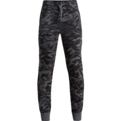 Under Armour UA Rival Fleece ABC Camo Joggers Boys' -Bob's Sports Chalet 104928 PITCH GRAYONYX WHT m