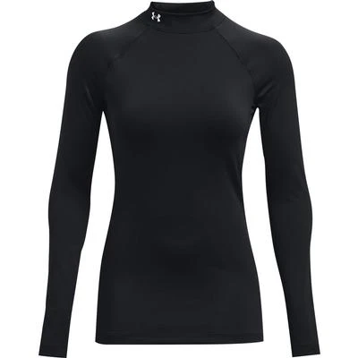 Under Armour UA Authentics Mock Neck Base Layer Top Women's 3 Under Armour UA Authentics Mock Neck Base Layer Top Women's