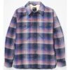 Marmot Ridgefield Sherpa-Lined Long-Sleeve Flannel Shirt Women's -Bob's Sports Chalet 105129 DARK INDIGO m