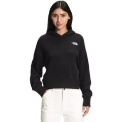 The North Face Simple Logo Hoodie Women's -Bob's Sports Chalet 105454 TNF BLACK m