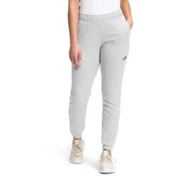 The North Face Simple Logo Jogger Pants Women's -Bob's Sports Chalet 105455 TNF LIGHT GREY HTHR m
