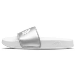 The North Face Base Camp Slides III Metallic Women's -Bob's Sports Chalet 105488 MTLC SLVRTNF WHT m