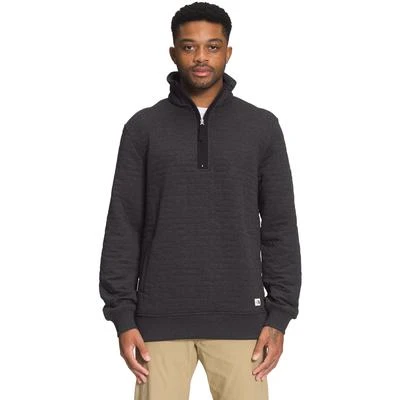 The North Face Longs Peak Quilted Quarter Zip Sweatshirt Men's 4 The North Face Longs Peak Quilted Quarter Zip Sweatshirt Men's - Image 2
