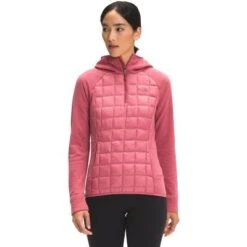 The North Face Thermoball Hybrid Eco Jacket 2.0 Women's 7 The North Face Thermoball Hybrid Eco Jacket 2.0 Women's -Bob's Sports Chalet 105494 SLATE ROSE m