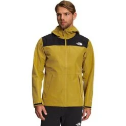 The North Face Dryzzle FUTURELIGHT Shell Jacket Men's -Bob's Sports Chalet 105502 MINERAL GOLDTNF BLK m