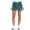The North Face Printed Class V Shorts Women's -Bob's Sports Chalet 105519 BETA BLU LICHEN PRNT m