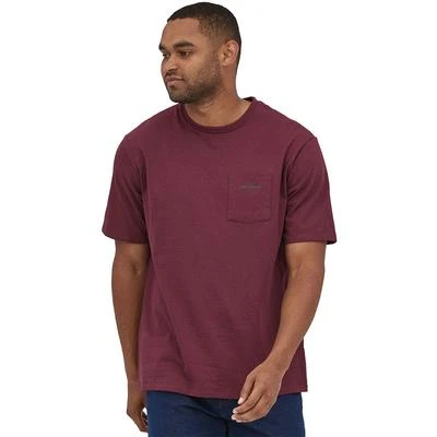 Patagonia Line Logo Ridge Pocket Responsibili-Tee Men's 4 Patagonia Line Logo Ridge Pocket Responsibili-Tee Men's - Image 2
