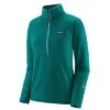 Patagonia R1 Daily Zip-Neck Pullover Fleece Women's -Bob's Sports Chalet 105579 BRLSGNLT BRLS GN XD m
