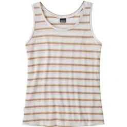 Patagonia Mainstay Tank Top Women's -Bob's Sports Chalet 105586 SUNSET STRPBRCH WH m