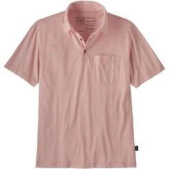 Patagonia Cotton In Conversion Lightweight Polo Shirt Men's 7 Patagonia Cotton In Conversion Lightweight Polo Shirt Men's -Bob's Sports Chalet 105588 FATHOM STRPSNFD PK m