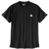 Carhartt Force Relaxed Fit Midweight Short-Sleeve Pocket T-Shirt Men's -Bob's Sports Chalet 105680 BLACK m