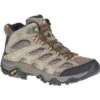 Merrell Moab 3 Mid Hiking Boots Men's -Bob's Sports Chalet 105787 WALNUT m