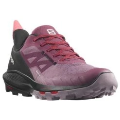 Salomon Outpulse GTX Hiking Shoes Women`s -Bob's Sports Chalet 105904 TULIPWDBKPOPPY RED m