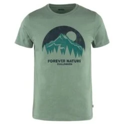 Fjallraven Nature T-Shirt Men's -Bob's Sports Chalet 105976 PATINA GREEN m