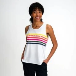 Krimson Klover Cora Graphic Sleeveless Top Women's -Bob's Sports Chalet 106033 RAINBOW m