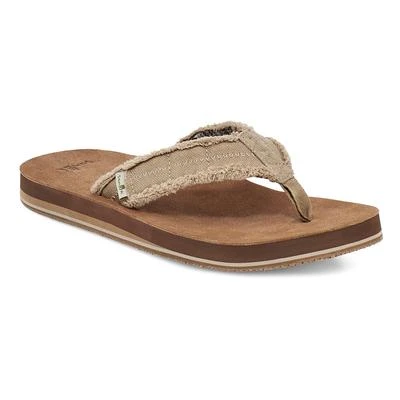 Sanuk Fraid Not ST Flip Flops Men's 3 Sanuk Fraid Not ST Flip Flops Men's