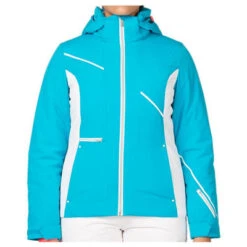 Spyder Prevail Relaxed Fit Jacket Women's -Bob's Sports Chalet 10636 RIVIERAWHTRIVIERA m