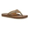 Sanuk Hullsome Artesano ST Flip Flops Men's 2 Sanuk Hullsome Artesano ST Flip Flops Men's -Bob's Sports Chalet 106363 BROWN m