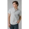 Prana Park Hill Button-Up Shirt Men's 1 Prana Park Hill Button-Up Shirt Men's -Bob's Sports Chalet 106460 SEA MIST m