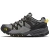The North Face Ultra 111 Waterproof Trail Running Shoes Men's -Bob's Sports Chalet 106558 MELD GREYTNF BLACK m