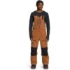 The North Face Ceptor Shell Snow Bibs Men's -Bob's Sports Chalet 106628 LEATHER BROWNTNF BK m