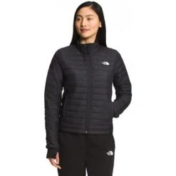 The North Face Canyonlands Hybrid Jacket Women's -Bob's Sports Chalet 106650 TNF BLACK m