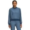 The North Face Juniper Basin Crew Sweatshirt Women's -Bob's Sports Chalet 106657 SHADY BLUE HEATHER m