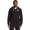 The North Face Heritage Patch Full Zip Hoodie Men's -Bob's Sports Chalet 106720 TNF BLACK m