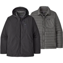 Patagonia Downdrift 3-In-1 Jacket Men's -Bob's Sports Chalet 106806 INK BLACK m