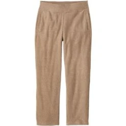 Patagonia Shearling Fleece Cropped Pants Women's -Bob's Sports Chalet 106808 PAMPAS TAN m