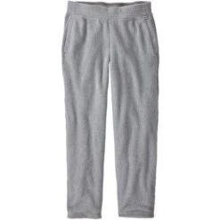 Patagonia Shearling Fleece Cropped Pants Women's -Bob's Sports Chalet 106808 SALT GREY m