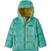 Patagonia Baby Hi-Loft Down Sweater Hooded Jacket -Bob's Sports Chalet 106841 FRESH TEAL m