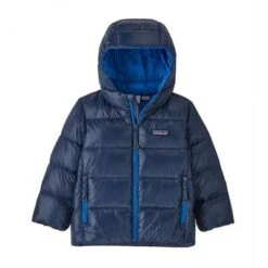 Patagonia Baby Hi-Loft Down Sweater Hooded Jacket -Bob's Sports Chalet 106841 NEW NAVY m