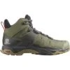 Salomon X Ultra 4 Mid GTX Hiking Boots Men's -Bob's Sports Chalet 107283 DEEP LICHEN GREE m