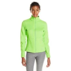 Spyder Endure Full-Zip Mid Weight Core Seater Women's -Bob's Sports Chalet 10733 GREEN FLASH m