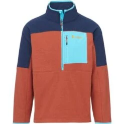 Cotopaxi Abrazo Half-Zip Fleece Pullover Men's 9 Cotopaxi Abrazo Half-Zip Fleece Pullover Men's -Bob's Sports Chalet 107493 MARITIMESPICE m