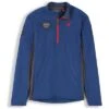 Spyder Bandit Wengen Half Zip Fleece Jacket Men's -Bob's Sports Chalet 107666 ABYSSVOLCANO m