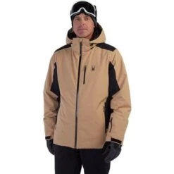 Spyder Vertex Insulated Jacket Men's -Bob's Sports Chalet 107729 TANNIN m