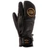 Swany Calvin Trigger Logo 3-Finger Winter Gloves Men's -Bob's Sports Chalet 108084 BK m